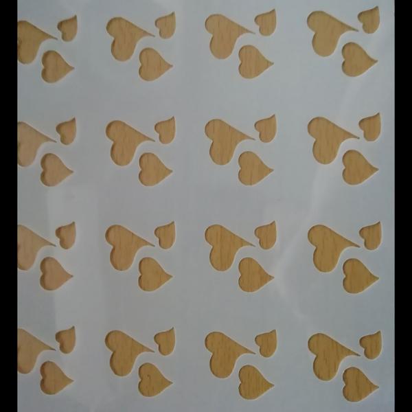 Sablon cu model inima #073