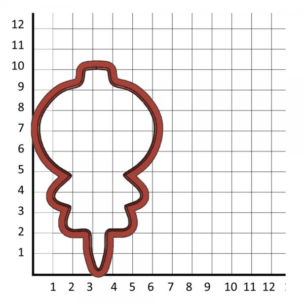 Decupator decoratiune de Craciun 17 