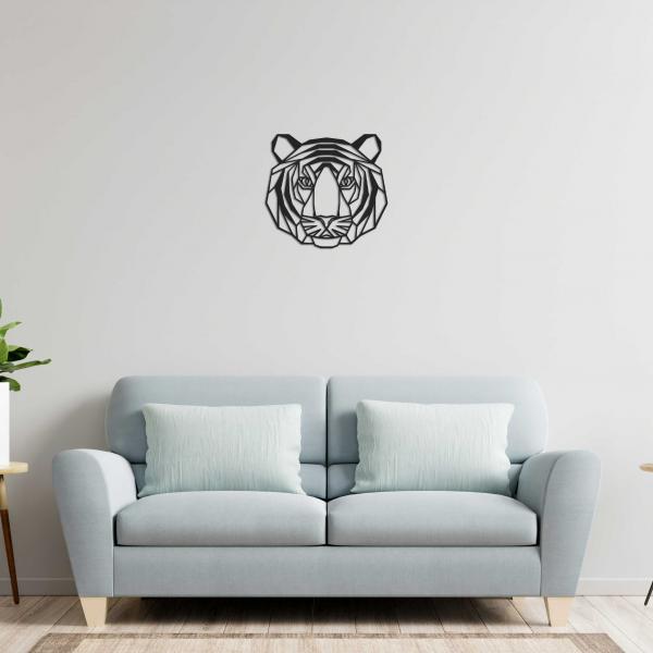 Decoratiune perete - Tigru geometric
