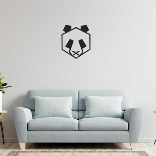 Decoratiune perete - Panda geometric