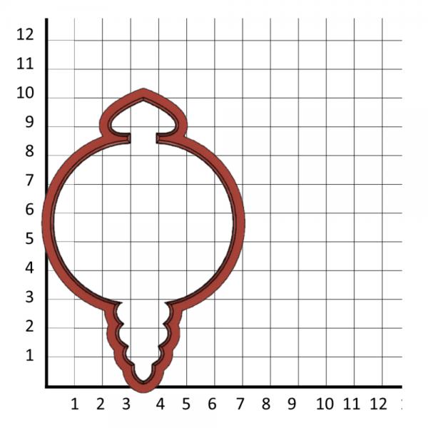 Decupator decoratiune de Craciun 14 